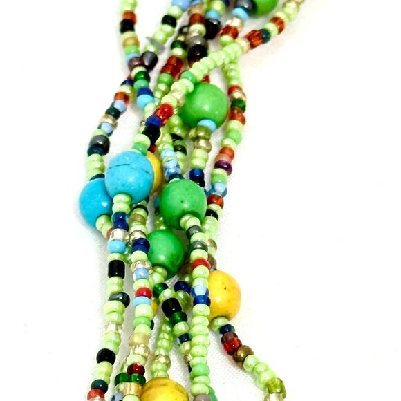 Multistrand Seed bead necklace - 18.75" - New with tag - Picture 3 of 5